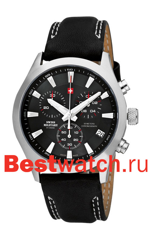 Часы Swiss Military Кварцевые хронографы SM34023.03